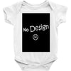 no design fashion Baby Onesie