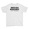 under new management just married Youth Tee