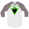 BACK TO DOWN 3/4 Sleeve Shirt