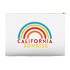 California Sunrise Pocket Accessory Pouches