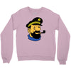 captain haddock tintin cartoon comic Crewneck Sweatshirt