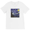 tardis starry night V-Neck Tee