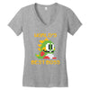 World's Best Boss Mario Women's V-Neck T-Shirt