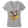 banana mee!!! Women's V-Neck T-Shirt