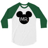 Mr. and Mrs. Matching 3/4 Sleeve Shirt