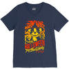 crazy halloween pit lady V-Neck Tee