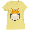 pocket monster Ladies Fitted T-Shirt