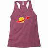 the spaceman logo Racerback Tank
