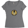 gold animal best Women's Triblend Scoop T-shirt