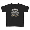 drinking can cause memory loss Toddler T-shirt