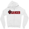 Fuck Cancer Deadpool Zipper Hoodie