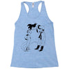 goku vs freeza Racerback Tank