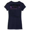 October Girl Facts Scorpio Women's V-Neck T-Shirt