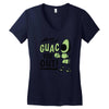 guac you out Women's V-Neck T-Shirt