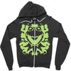 it's not easy being inked Zipper Hoodie