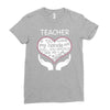 heart of a teacher. if you think my hands are full, you should see my Ladies Fitted T-Shirt