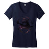 sagittarius zodiac galaxy Women's V-Neck T-Shirt