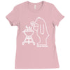 bear grills Ladies Fitted T-Shirt