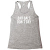 bad girls dont cry halter top crop Racerback Tank