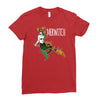 mermaid halloween Ladies Fitted T-Shirt