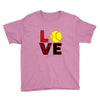 love softball Youth Tee