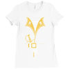 pirate costume Ladies Fitted T-Shirt