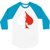 sexy poker 3/4 Sleeve Shirt