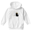 Halloween Cat Youth Hoodie