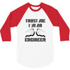i'm an engineer 3/4 Sleeve Shirt