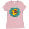 angry goldfish cartoon Ladies Fitted T-Shirt