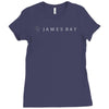 new james bay logo Ladies Fitted T-Shirt