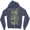 hungary out of control Zipper Hoodie
