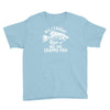 all i caught was this crappie fish Youth Tee