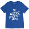 The World's Greatest Mom V-Neck Tee