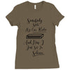 Silence (f94) Ladies Fitted T-Shirt