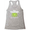 vegan mom's are superheroes! Racerback Tank