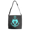 sea turtles Adjustable Strap Totes