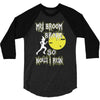 halloween runner 3/4 Sleeve Shirt