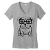 nerd Women's V-Neck T-Shirt