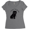 i caught the mouse Women's Triblend Scoop T-shirt