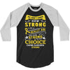 Ewing Sarcoma Awareness 3/4 Sleeve Shirt
