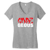 goes geous Women's V-Neck T-Shirt