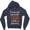 my favorite season is the fall of the patriarchy Zipper Hoodie