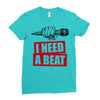 need a beat Ladies Fitted T-Shirt