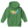 periodic table of america Youth Hoodie