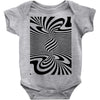 optical illusion Baby Onesie
