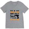 IF FATHER IN LAW CAN'T FIX IT THAN NO ONE CAN FIX IT V-Neck Tee