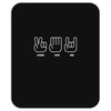 scissors paper rock Mousepad