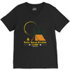 Total Solar Eclipse Camp V-Neck Tee