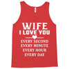 I Love you Wife Tank Top